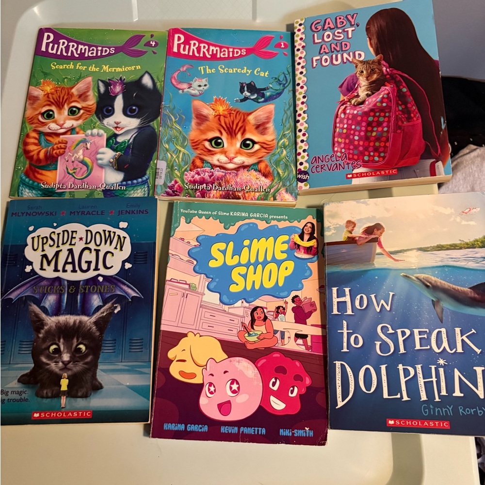 Children's Book Collection with Colorful Covers